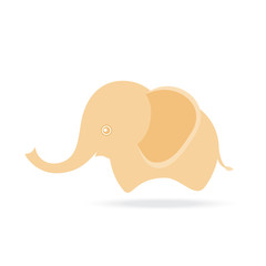 cute female elephant, cartoon drawing thailand