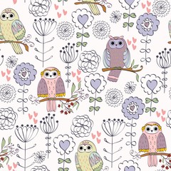 Vector seamless pattern
