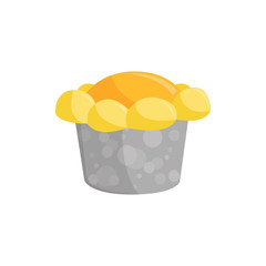 sweet cupcake bakery logo icon vector