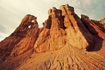 Rock formations