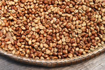 Coffee beans for backgrounds or textures