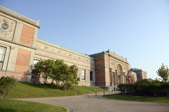 The National art Gallery of Denmark in Copenhagen