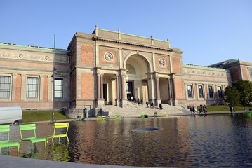 The National art Gallery of Denmark in Copenhagen