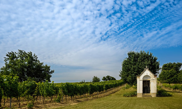 Kapelle im Weingarten im Burgenland