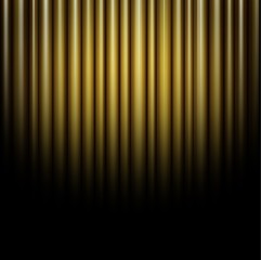 Curtain of brown background