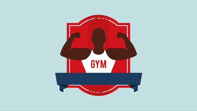 Gym Icon design, Video Animation 