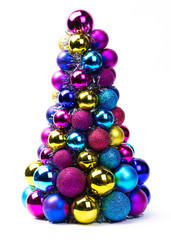 Christmas decorations isolated