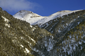 Mountains near Llorts village. Andorra