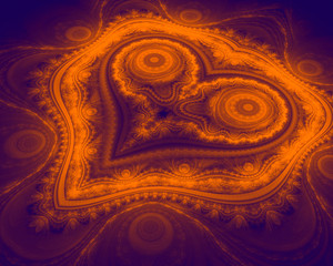 Fractal art background for creative design. Decoration for wallpaper desktop, poster, cover booklet. Abstract texture. Psychedelic. Print for clothes, t-shirt.