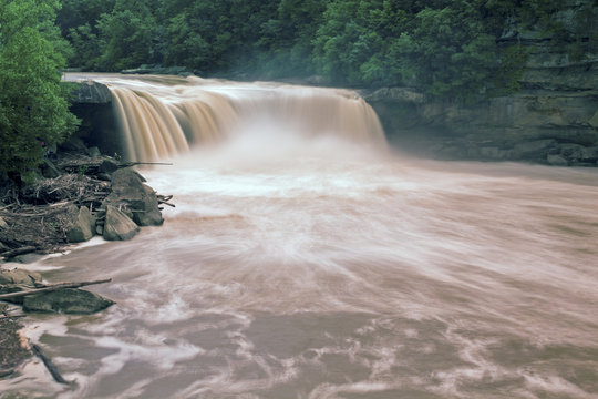 Cumberland Falls In Kentucky