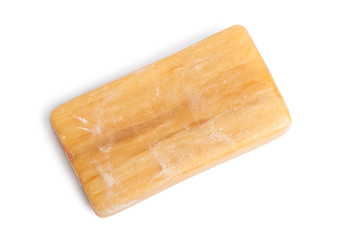 Piece of brown soap