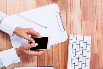 Close up view of business stuff