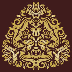 Damask Oriental Pattern