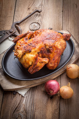 Baked chicken.