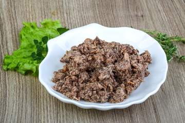 Canned tuna