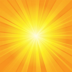 Obraz premium promień pomarańczowy żółty tło