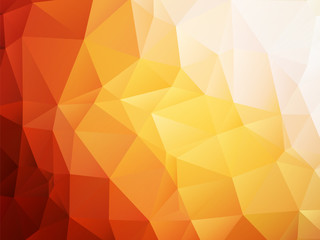 Obraz premium orange background low poly