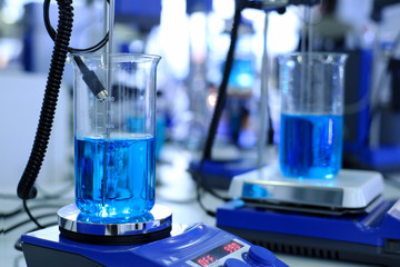 Medical pharmacology laboratory for chemical analysis reactor