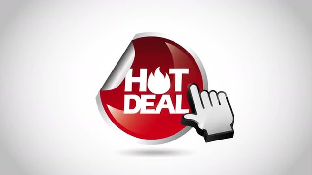 Hot deal design, Video Animation 