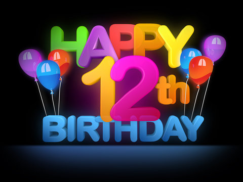 12Th Birthday Images – Browse 4,588 Stock Photos, Vectors, and Video