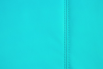 Background texture of Light Blue artificial leather