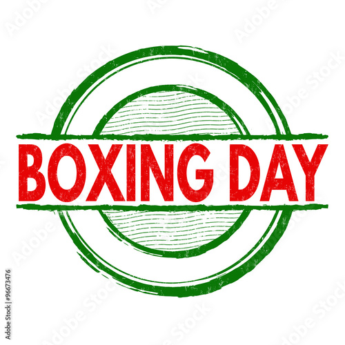"Boxing day stamp" Stock image and royalty-free vector ...