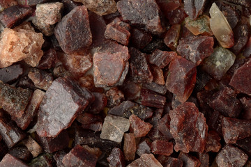 Rock Salt / High resolution close up of Himalayan rock salt crystals. 