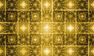 Fototapeta premium Fractal art background for creative design. Decoration for wallpaper desktop, poster, cover booklet. Abstract texture. Psychedelic. Print for clothes, t-shirt.