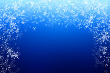 Fototapeta na wymiar blur snow bokeh christmas background