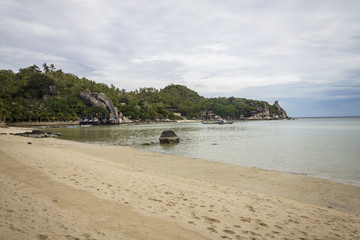 On the beach at Koh Tao, Thailand