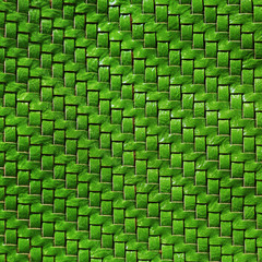 Green leather texture