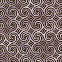 Fototapeta na wymiar Seamless pattern with swirls.