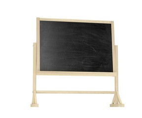 Obraz premium blackboard, chalkboard isolated on white