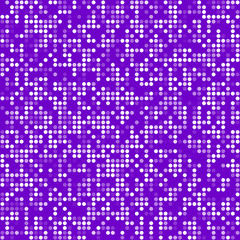 Purple circle pixel mosaic background