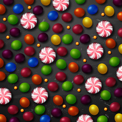 candy vector background