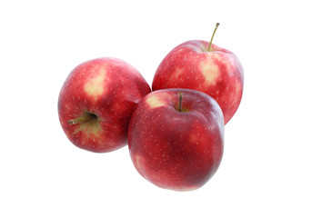 Three Red Apples