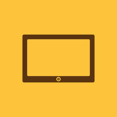The tablet icon. Tablet symbol.