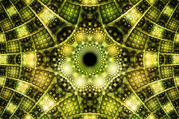 Fractal art background for creative design. Decoration for wallpaper desktop, poster, cover booklet. Abstract texture. Psychedelic. Print for clothes, t-shirt.