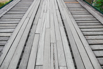 old wooden bridge