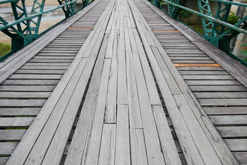 old wooden bridge