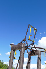 thailand traditional wooden swing