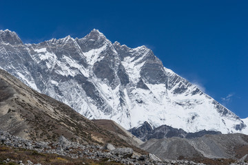 Lhotse and Lhots Shar mountain peak