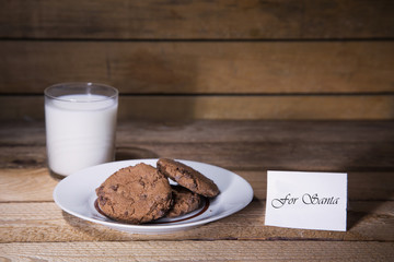 cookie and milk for santa