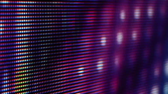 Bright LED smd screen - macro close up background