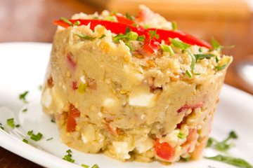 Eggplant salad