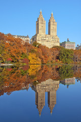 Autumn in Central Park, New York