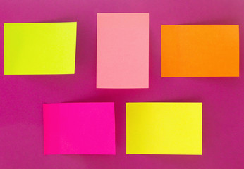 sticky notes