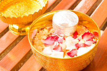 Spa still life with  lotus