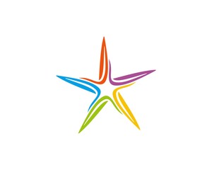 Fototapeta premium wind spinner windmill logo icon 5