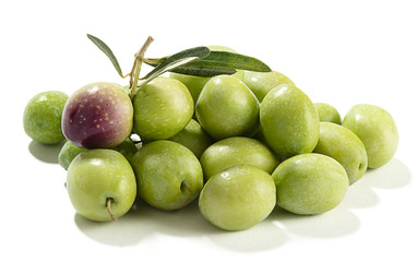Heap of Green Olive